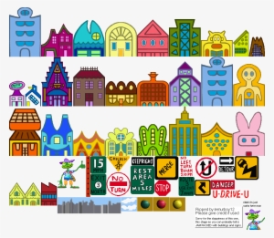 Parappa The Rapper Texture Click For Full Sized Image Stage 2 - Parappa The Rapper Textures PNG ...