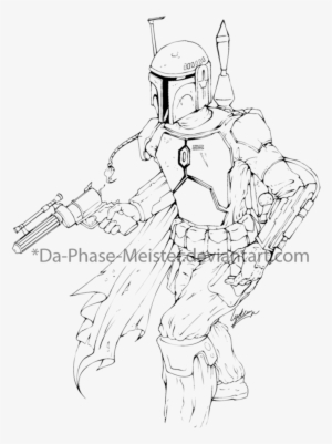 8700 Collection Star Wars Coloring Pages Boba Fett  Latest HD