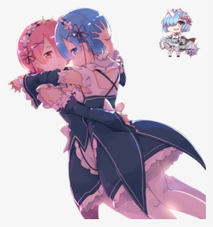Ram Rem Render Cyber Re Zero Starting Life In Another - Rem And Ram
