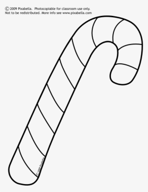 Coloring Pages To Print For Christmas Candy Cane Black And White Clipart Png Image Transparent Png Free Download On Seekpng