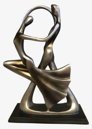Contemporary Abstract Sculpture Of - Man And Woman Dancing Sculpture ...