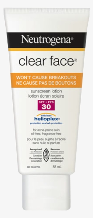 neutrogena clear face 30