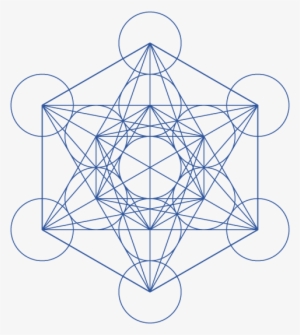 Metatron's Cube - Crystal Grid Templates Pdf PNG Image | Transparent ...