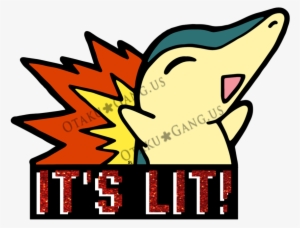 cyndaquil it s lit cyndaquil it s lit png image transparent png free download on seekpng seekpng