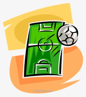 Soccer Field And Ball Royalty Free Vector Clip Art - Illustration PNG ...