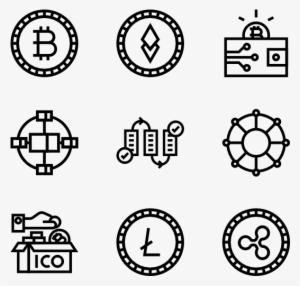 Cryptocurrency - Icons Symbols PNG Image | Transparent PNG Free ...