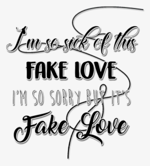 Png Bts And Fakelove Image Fake Love Png Image Transparent Png Free Download On Seekpng