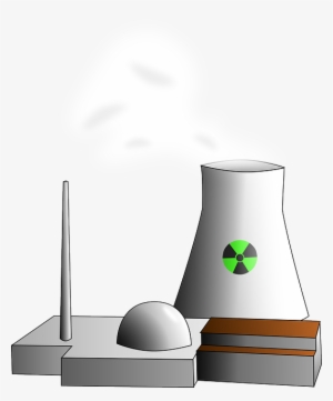 Radioactive, Plant, Power, Energy, Nuclear, Pollution - Nuclear Power Plant Clipart