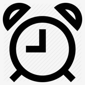 Alarm, Clock, Outline, Time, Wake Up Icon - Alarm Clock PNG Image ...
