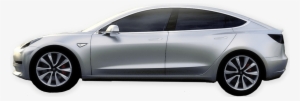 Tesla Model 3 Grey Side View - Model 3 Tricked Out PNG Image ...