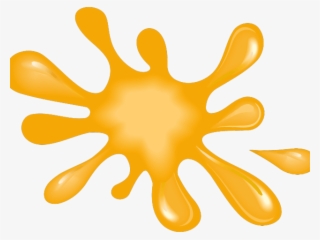 Painting Color Hand-colouring Of Photographs Bahan - Yellow Paint Splat ...