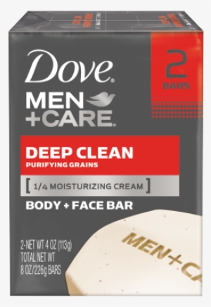 Dove Men Care Deep Clean Body And Face Bar - Dove Body Soap For Men