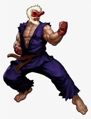 Mr Karate By Groxkof-d8es3w6 - Kof 98 Mr Karate PNG Image | Transparent ...