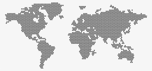 World Map Png Photo - Hexagon World Map PNG Image | Transparent PNG ...