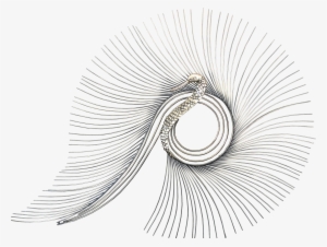 Vintage Curtis Jere Sunburst Peacock Wire Sculpture - C. Jeré PNG Image ...