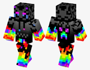 Minecraft Enderman Transparent Background - Minecraft Skins Boy With ...