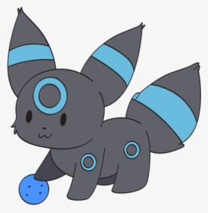 Umbreon Shiny Chibi Png