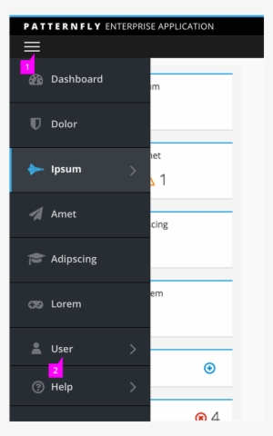 Navigation Vertical Responsive3 - Bootstrap 4 Vertical Navbar PNG Image ...