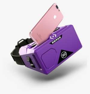 Vr Goggles - Merge Vr/ar Goggles - Pulsar Purple