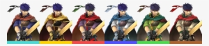Ike Palette - Smash Bros Ike Colors PNG Image | Transparent PNG Free ...