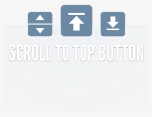 Scroll To Top Button - Graphic Design PNG Image | Transparent PNG Free ...