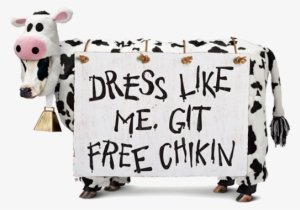Chick Fil A Cow Png - Chick Fil A Cow Appreciation Day 2017 PNG Image ...