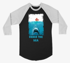 Jaws Little Mermaid Parody T-shirt 