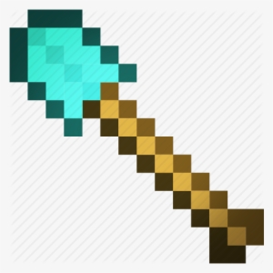 Minecraft Shovel Png Minecraft Diamond Sword Icon Png Image Transparent Png Free Download On Seekpng