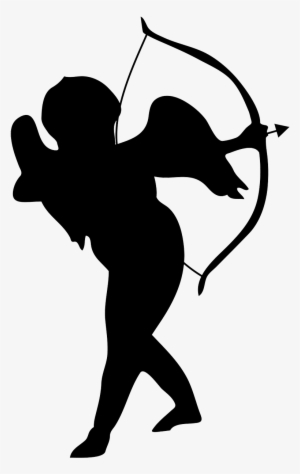 Cupid Silhouette Png Clip Art - Cupid Silhouette Clipart PNG Image ...