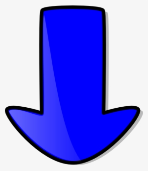 How To Set Use Blue Down Arrow Svg Vector PNG Image | Transparent PNG ...