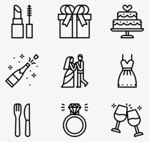 Wedding - Eps Wedding Icons Vector Free Download PNG Image ...