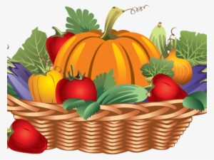 Harvest Clipart Basket Vegetable Basket Of Fruits And Vegetables Drawing Png Image Transparent Png Free Download On Seekpng