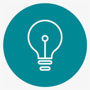 Icon Round Idea Bulb - Mobile Phone PNG Image | Transparent PNG Free ...