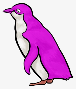 Original Png Clip Art File Purple Penguin Svg Images PNG Image ...