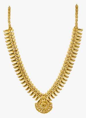 Kerala Gold Necklace Designs PNG Image 