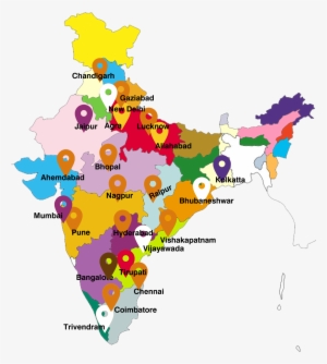 India-map - India State Name List PNG Image | Transparent PNG Free ...