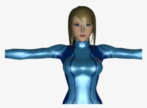 Samus Ssb Model Still - Smash 4 Samus Model PNG Image | Transparent PNG Free Download ...