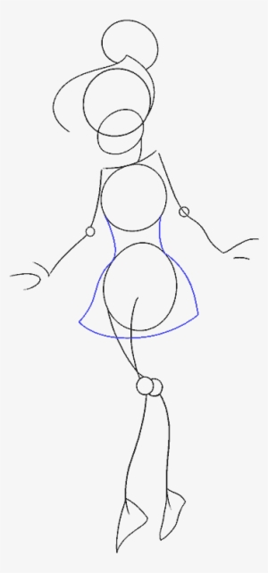 How To Draw Tinkerbell Easy Drawing Guides - Drawing