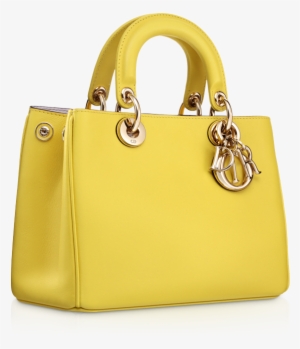 yellow small handbag
