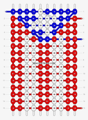Alpha Friendship Bracelet Pattern - Fancy Friendship Bracelet Pattern ...