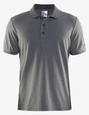 charcoal grey polo shirt