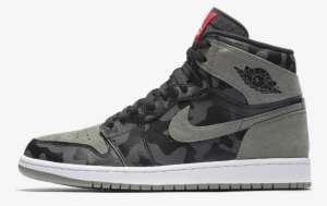 nike air jordan 1 retro mid green camo