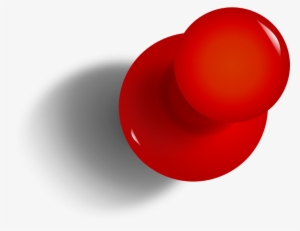 Drawing Pin, Tack, Thumbtack, Red, Office, Pushpin - Push Pin Png PNG ...