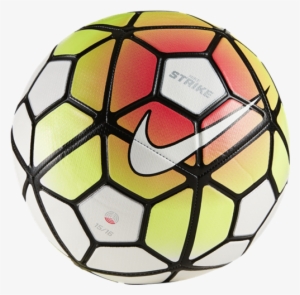 nike strike orange soccer ball