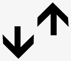Up And Down Arrows Vector - Down Arrow And Up Arrow PNG Image ...