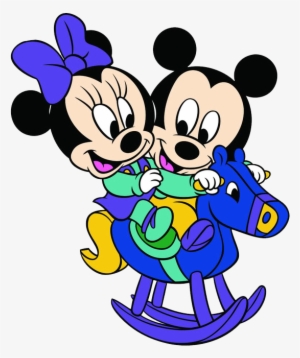 Baby Mickey Minnie Moon Star Baby Mickey And Baby Minnie Png Image Transparent Png Free Download On Seekpng