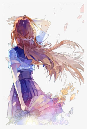 Art Cute Anime Kawaii Manga Pink Watercolor Sweet Oc - Cute Magical Girl Oc Png Image | Transparent Png Free Download On Seekpng
