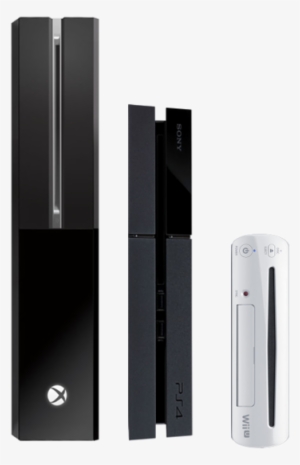 Description Xbox One Ps4 Wii U Size Comparison No Te Xbox 360 Vs Xbox One X Png Image Transparent Png Free Download On Seekpng