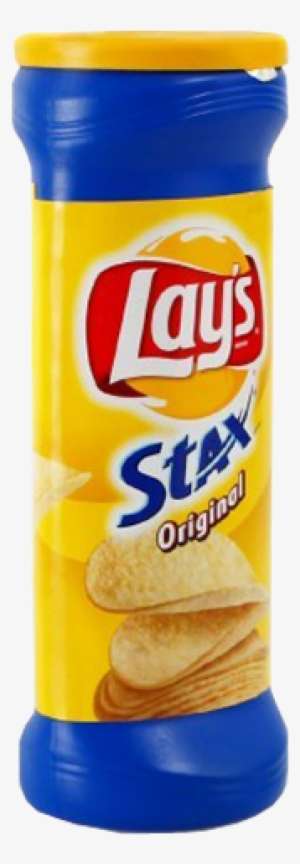 Lays Stax Lay S Stax Potato Crisps Original 5 75 Oz Canister Png Image Transparent Png Free Download On Seekpng