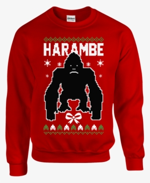harambe christmas sweater